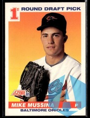 Mike Mussina 1991 Score #383 RC Baltimore Orioles